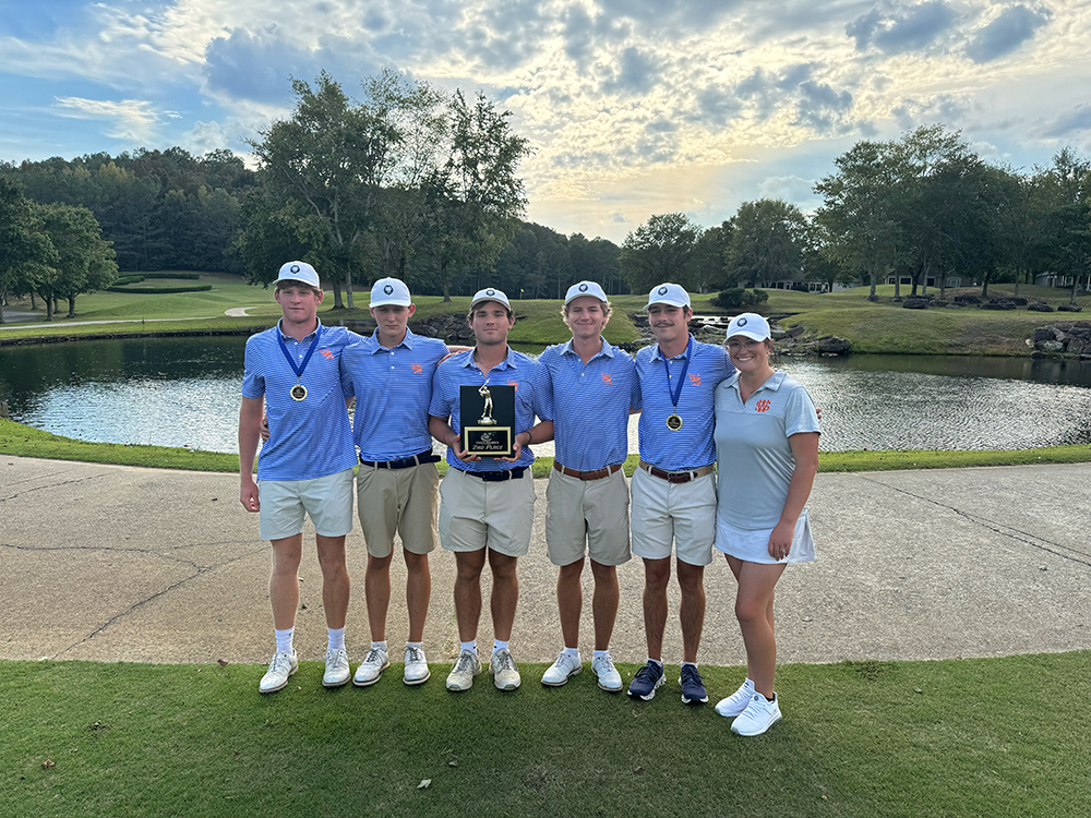 The Wallace State Men's Golf team earned a second place finish at the Chuck Kalanick Memorial Golf Tournament hosted by Snead State Community College at Cherokee Ridge Country Club.
